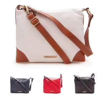 

Leather bag for woman 30x22x9 cm