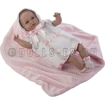 

Doll berbesa мягконабивная 50 cm Sara with a plaid (5209)