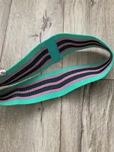 AOLIKES-banda para la cadera, banda de resistencia para Yoga, Fitness, ejercicio, piernas, bucle para entrenamiento de sentadillas circulares, antideslizante, 1 ud.