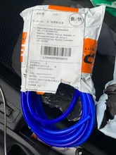 EPLUS-tubo de aspiración de silicona, tubería de silicona Universal, 3MM, 4MM, 6MM, 8MM, 10MM, 12MM, piezas azules de coche, entrega gratuita