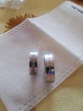 Anillos de boda de circonia cúbica ostentosa, joyería personalizada de acero inoxidable con grabado gratis, nombre, fecha, amor