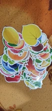 Fresh Vegetables-Stickers Dish-Refrigerator Fruits Kitchen Education Children Cartoon