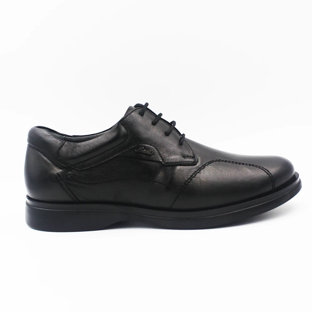 

Forelli Genuine Leather Male Black Orthopedic Casual Shoes 6922