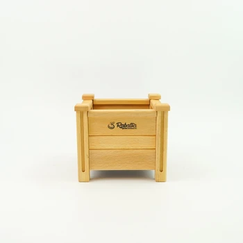 

100% wooden planter Rabatka beech RM01-F