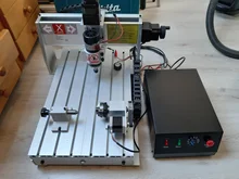 VEVOR-enrutador CNC de 4 ejes 3040, grabador USB 500W, husillo de Metal 3D, máquina cortadora de perforación, maquinaria de carpintería DIY