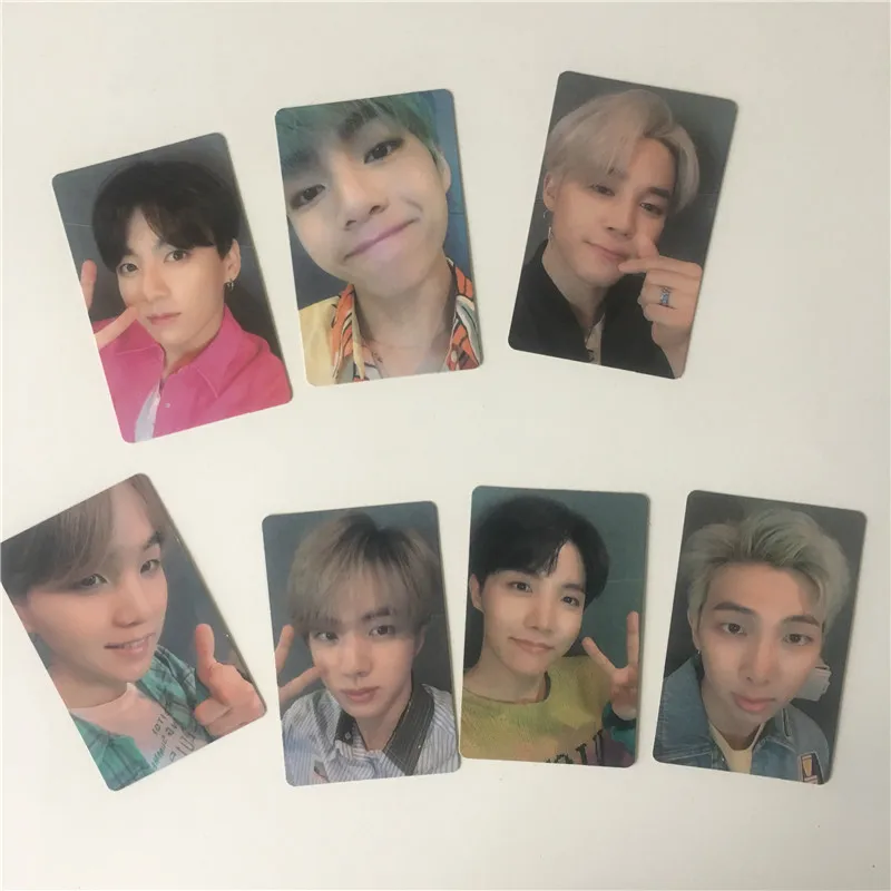 Kpop WORLD Game Lomo карта коллекция фото с изображением чимина и шуги Ким Тхэ Хюн РМ J-HOPE