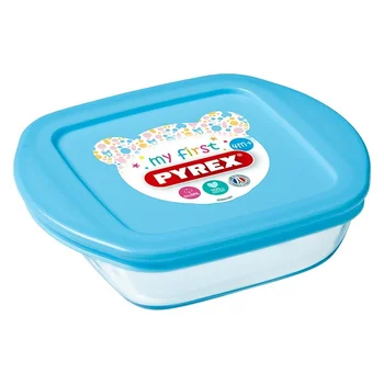 

Hermetic Lunch Box Pyrex Transparent Borosilicate Glass
