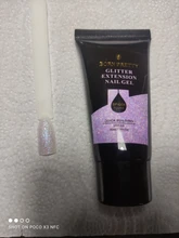 Nacido bastante Gel para la extensión purpurina transparente extensión Soak Off UV Gel Polish arte de uñas de acrílico constructor UV Gel diseño manicura