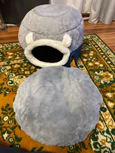 Bed Kennel Cat-House Hoopet Cave Home Dog-Puppy Warm for Teddy