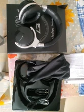 Meidong-auriculares inalámbricos E7B con Bluetooth, dispositivo con cancelación activa de ruido, por encima de la oreja, con micrófono y graves profundos