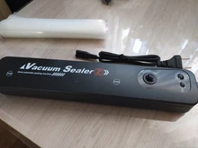 Sellador de alimentos al vacío para cocina, máquina automática de envasado comercial de 220V/110V, sellador del vacío de la comida del hogar, incluye 10 Uds. De bolsas