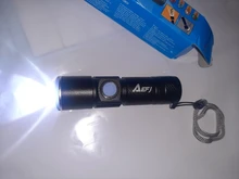 Flashlight Torch Lamp Bicycle Mini-Usb Rechargeable Outdoor Waterproof Handy 3-Mode Zoomable