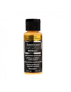 

ACRYLIC AMERICAN MULTI SURFACE SATIN 59 ML YELLOW GOLD METAL DA-551