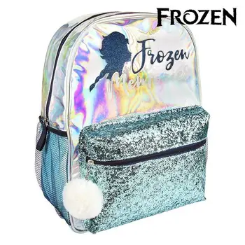 

School Bag Frozen 72679 Light blue Metallic