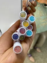 Extensor de pestañas, cepillo de CEJA desechable, diseño de tubo separado, aplicador de palo de rímel inferior de diamante encantador, nuevo