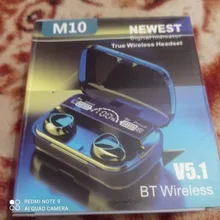 Auriculares inalámbricos TWS con Bluetooth, cascos impermeables con pantalla HD LED, micrófono Dual, estéreo de graves para juegos