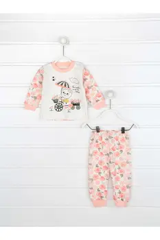 

Powder Baby Girl Pajamas set