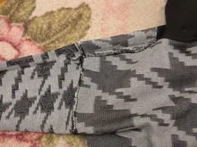 White Sweater Turtleneck Long Pullover Simplee Knitted Houndstooth Black Women Warm Fashion