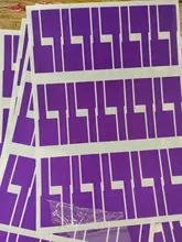 Etiquetas de Cable para impresora láser, organizadores de etiquetas autoadhesivas A4, a prueba de agua