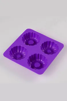 

Joy Kitchen Purple 4 Silicone Cake Mold