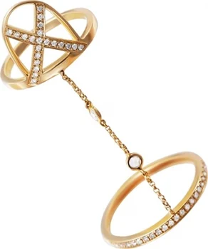 

Jay VI ring with 46 diamonds in Yellow Gold