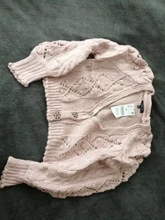 Westay jeli-cárdigan de punto para mujer, suéter grueso, suelto, de manga linterna, botón de perla, corto, dulce y estilo perezoso, primavera 2021