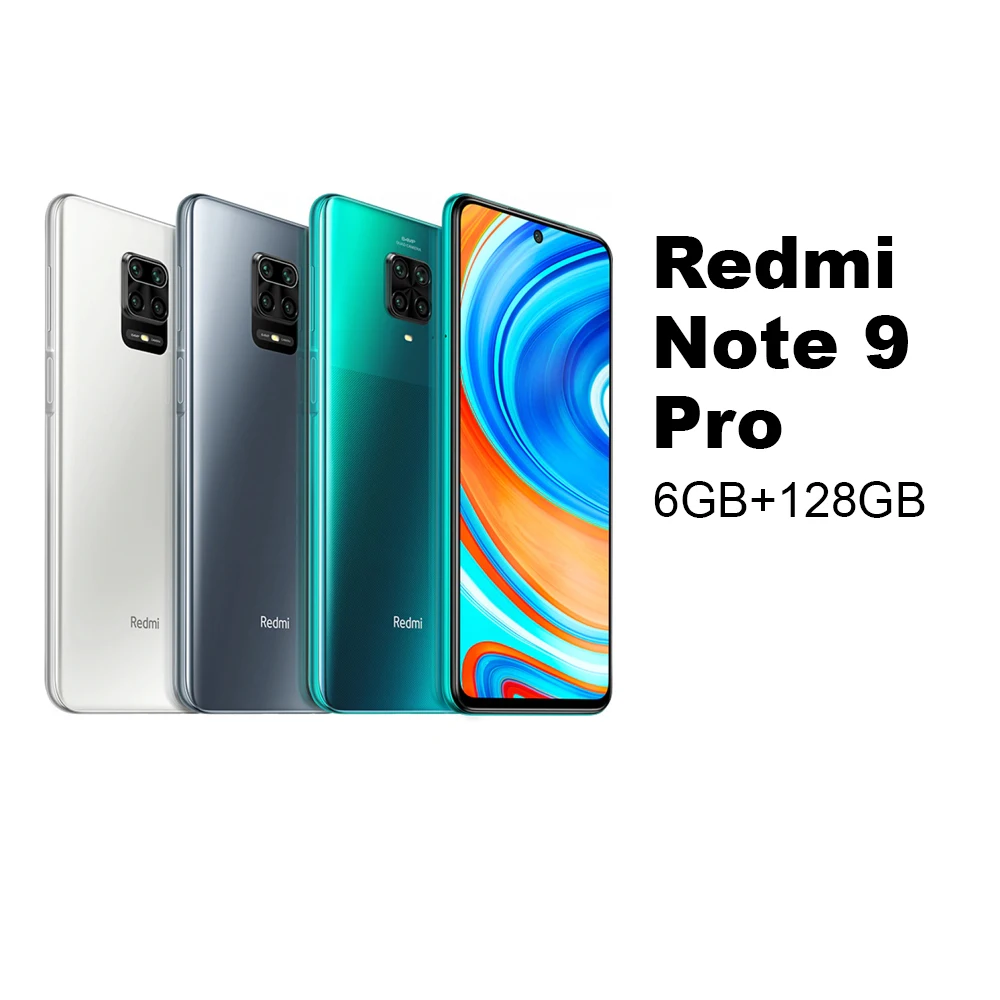 Redmi Note 9 Pro 6GB 128GB Mobile phone Smartphone Cellphone Xiaomi Mi MIUI Android Snapdragon 720G Octa Core 64MP Quad Cameras 6.67 Redmi Note 9 Pro 6GB 128GB Mobile phone Smartphone Cellphone Xiaomi Mi MIUI Android Snapdragon 720G Octa Core 64MP Quad Cameras 6.67