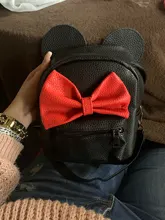 Mochila pequeña de cuero PU para mujer, Mini bolsa femenina, mochila agradable arco chicas adolescentes, bolso bandolera escolar, novedad de 2020