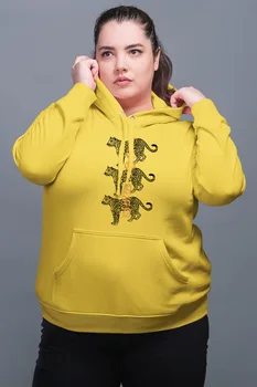 

Angemiel Wear Jaguars Yellow Jaguar Yellow Women 'S Hooded Sweatshirt