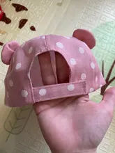 Sombrero con orejas para niño y niña, accesorios de fotografía recién nacido, Béisbol #40