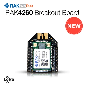 

RAK4600 LPWAN Breakout Module for LoRaWAN using nRF52832 MCU and SX1276 LoRa Chip in XBee Zigbee Form Factor