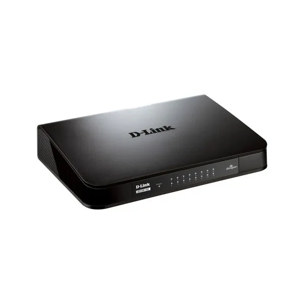 Настольный коммутатор D-Link GO-SW-16G RJ45 x 16 черный