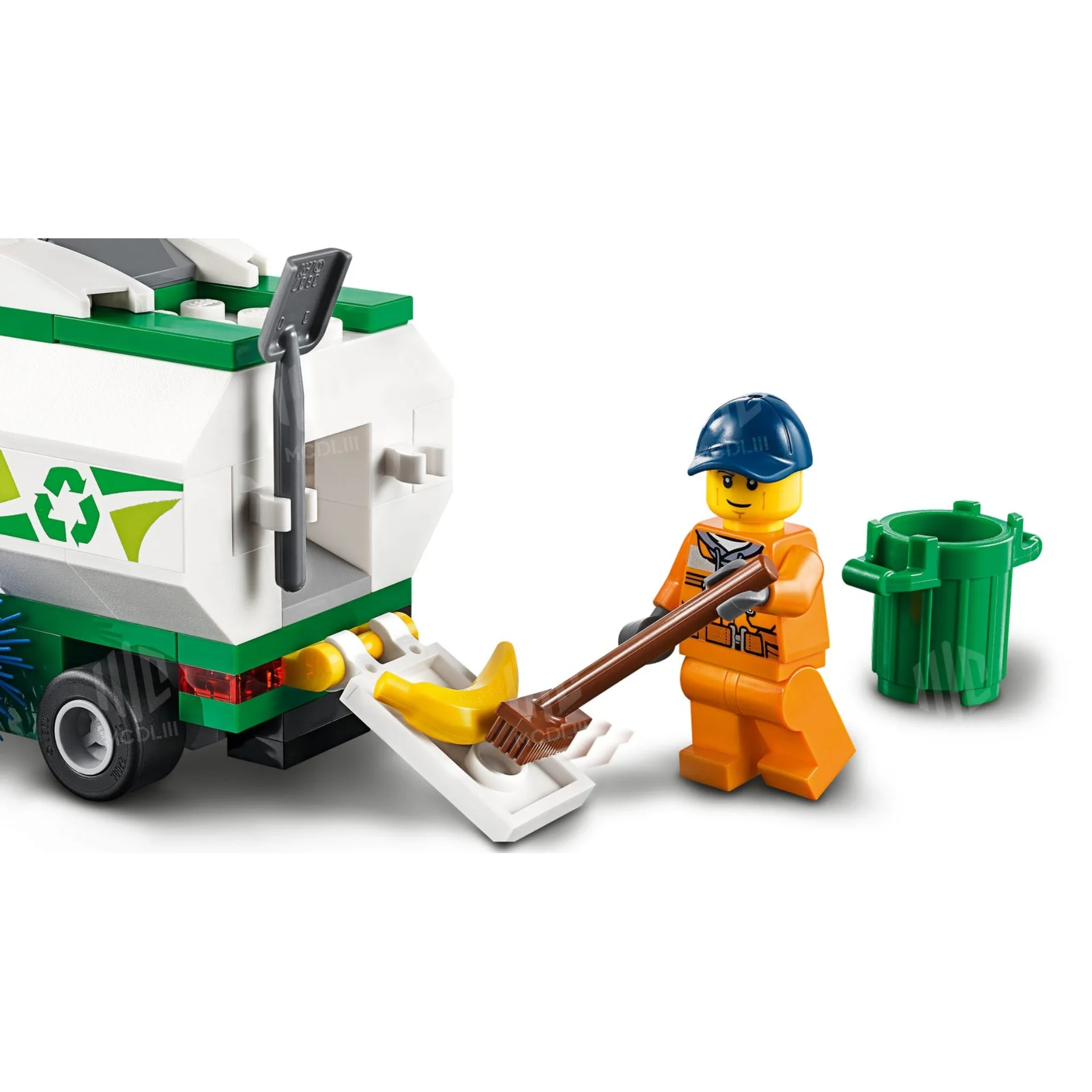 Lego City Street Sweeper 60249 For Lego Collection Minifigure Blocks Original Lego Car For Childrens Toy Gift - Blocks - AliExpress