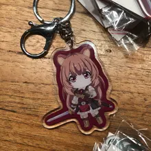 Vograce abalorios holográficos acrílico transparente impreso holograma llavero, haga su propio llavero acrílico con anime