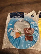 Gorro de baño ajustable para bebés y niños, gorro de ducha suave con champú para la cabeza de niños a bebés, visera de baño para niños