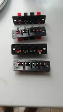 Terminal de conector de posiciones de plástico, 2 uds., conector Push-In, muelle de carga, terminales de altavoz de Audio, Clips para Breadboard