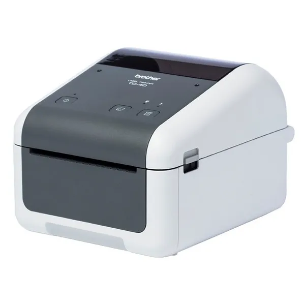 Термопринтер Brother TD4420DN 203 точек/дюйм LAN USB 2,0 серый белый