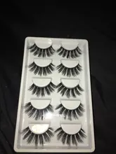 Pestañas postizas 3D, 5 pares, pelo de visón de imitación, pestañas de serie Wispies Fluffies naturales, largas y suaves, hechas a mano, pestañas negras sin crueldad