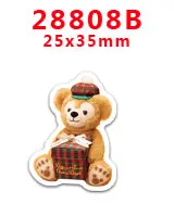 30 шт мультяшный персонаж плоское украшение из смолы PR 28125 - Цвет: 28808B