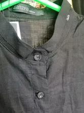 Tunic Tops Shirts Cardigan Linen Lapel Long-Sleeve ZANZEA Vintage Plus-Size Casual Cotton