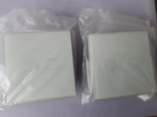 Interruptor táctil con Panel de cristal blanco, AC220V,1/2/3 entradas, 1 vía, para pared, EU/UK