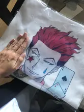 ¡Hisoka Morow de Hunter X Hunter Anime HxH hombro bolsas de lona de gran capacidad de la Universidad bolso Harajuku mujer bolsa de la compra