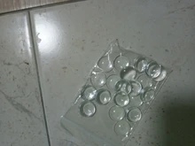 6mm 8mm 10mm 12mm 14mm 16mm 18mm 20mm 25mm 30mm 35mm redonda plana trasera cabujón de vidrio transparente, alta calidad, promoción al por mayor