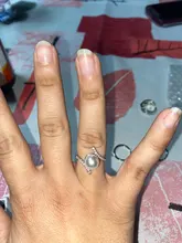 Huitan romántico anillos de perlas simuladas para las mujeres de lujo aniversario de boda accesorios anillos de compromiso para venta al por mayor