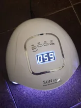 SUNX5 Max-Lámpara LED para secado de uñas, lámpara UV de hielo de 45/36/18 LED para secado de esmalte de Gel, temporizador, herramientas de manicura con Sensor automático, 90/72/36W