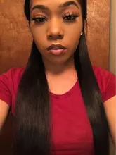 Pelucas de cabello humano con encaje Frontal transparente HD para mujer, prearrancado, 180%, 13x4, peluca recta brasileña, cabello Remy Pizazz