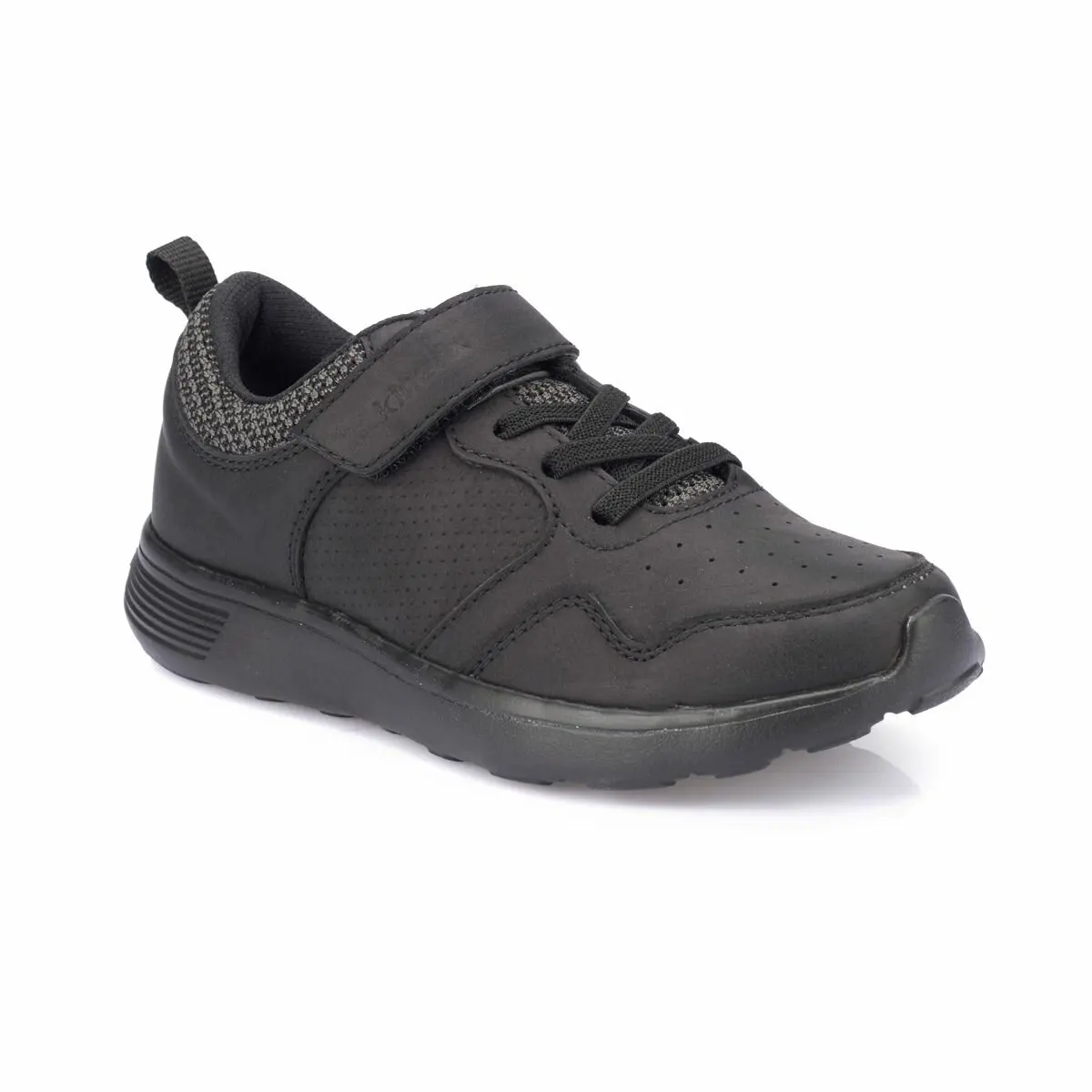 

FLO HAYNES Black Male Child Sneaker Shoes KINETIX