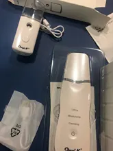 Skin-Scrubber Beauty-Device Cavitation Led-Light Slimming-Massager Face Ckeyin Ultrasonic