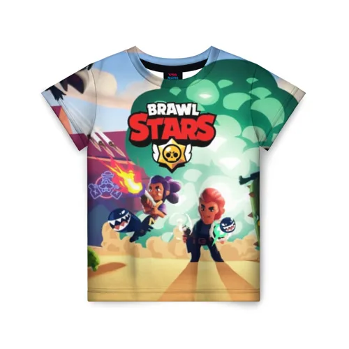 Детская футболка 3D BRAWL STARS | одежда и обувь