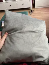 Solid Velvet Pillow Cushion Cover Home New Year Decorative 40*40/45*45/50*50/55*55/60*60cm